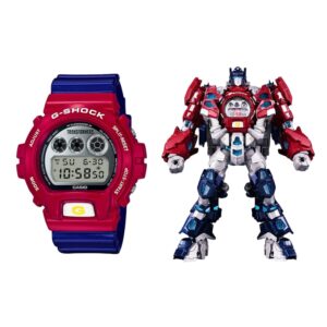 Casio G-Shock x Transformers Optimus Prime DW6900TF-SET (Limited Edition)