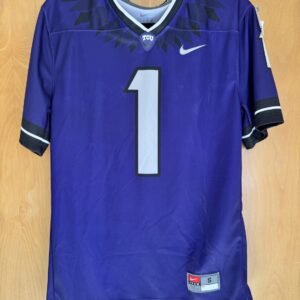 Nike TCU Horned Frogs #1 Football Jersey (Size S)